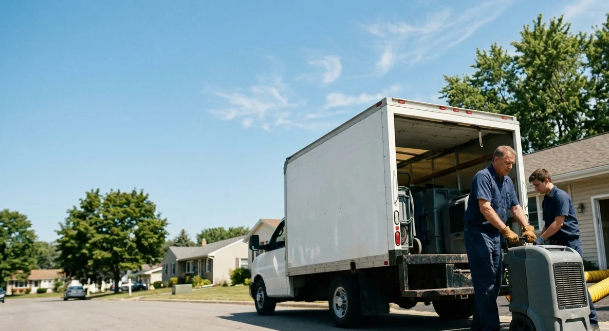 Water Damage Cleanup in Hiram, OH near me